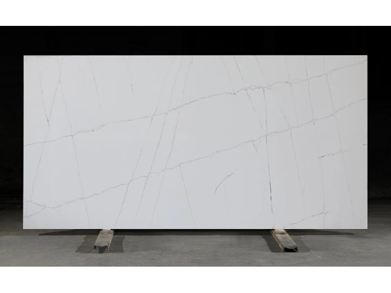 Marmer Putih Terlihat Quartz Countertops